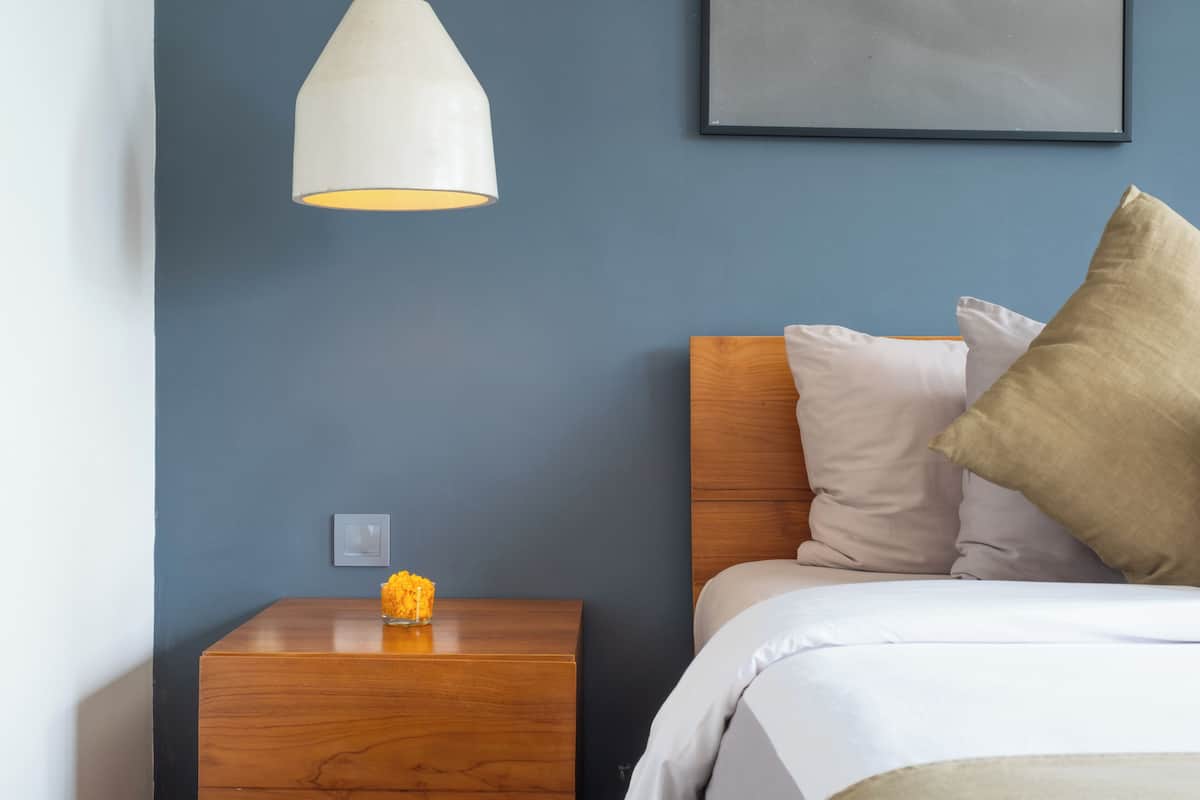 Deluxe Double Room, Pool View | In-room safe, desk, laptop workspace, free WiFi