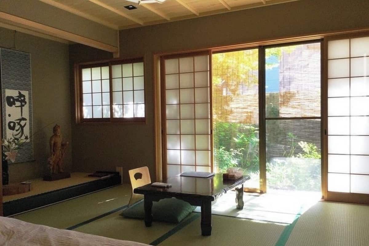 Twin Room, Garden View | Desk, laptop workspace, free WiFi