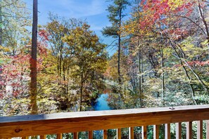 Property grounds - Dog-friendly home with serene views, outdoor hot tub, deck, and fire pit (Dahlonega)