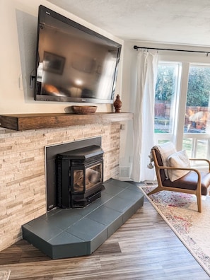 TV - Clean, quiet, 2-bedroom South Hill rental with a Garage. Conveniently located. (Spokane)