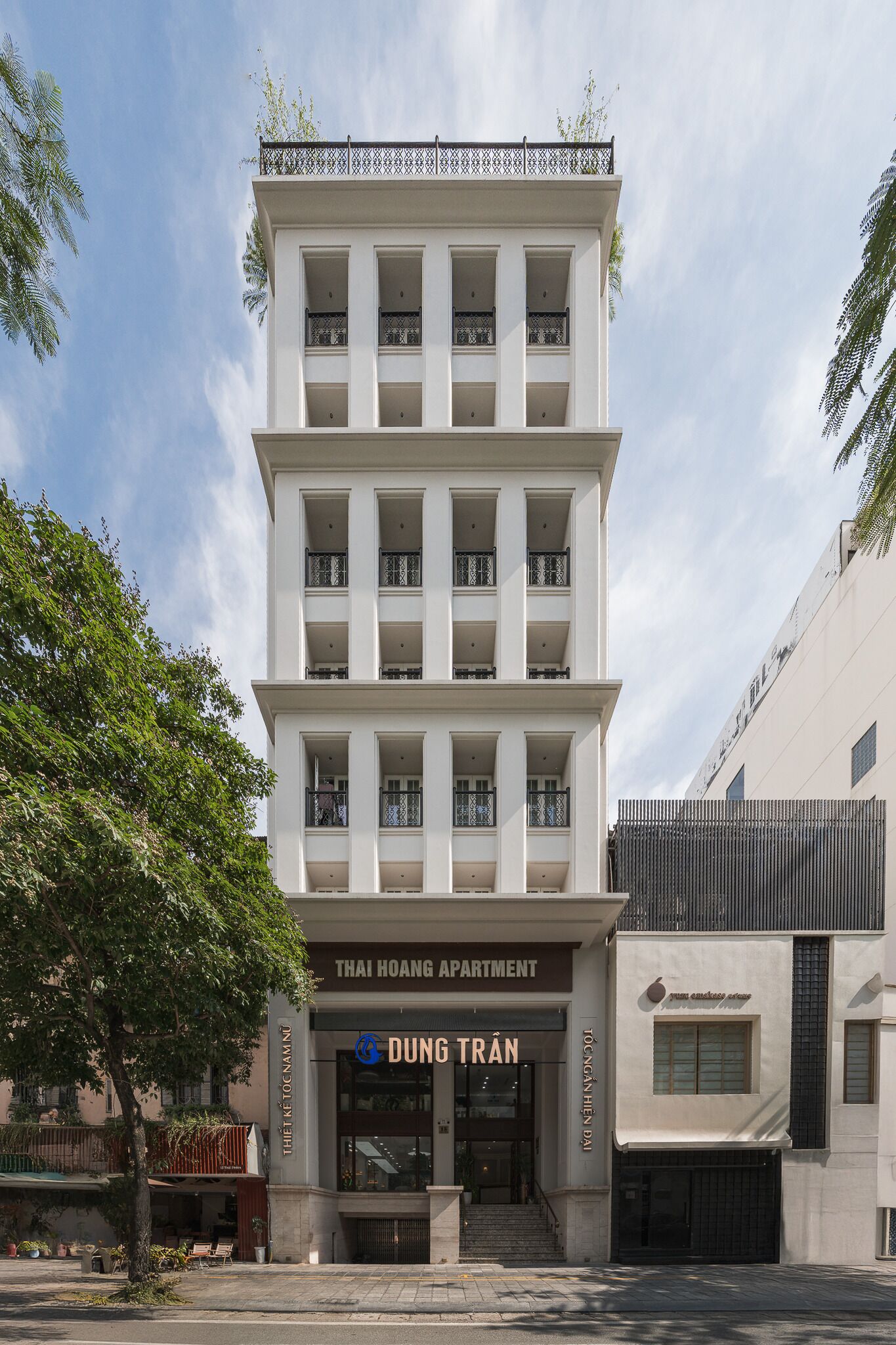 Mặt tiền nơi lưu trú