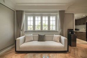 City-Apartment, 1 Schlafzimmer, Badewanne, Stadtblick | Blick auf die Stadt