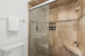 Hair dryer, towels, soap, shampoo - Pool + Hot Tub + Arcade + Games & More in Peaceful Temple Terrace (Tampa)