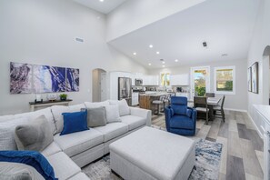 TV connectée, cheminée