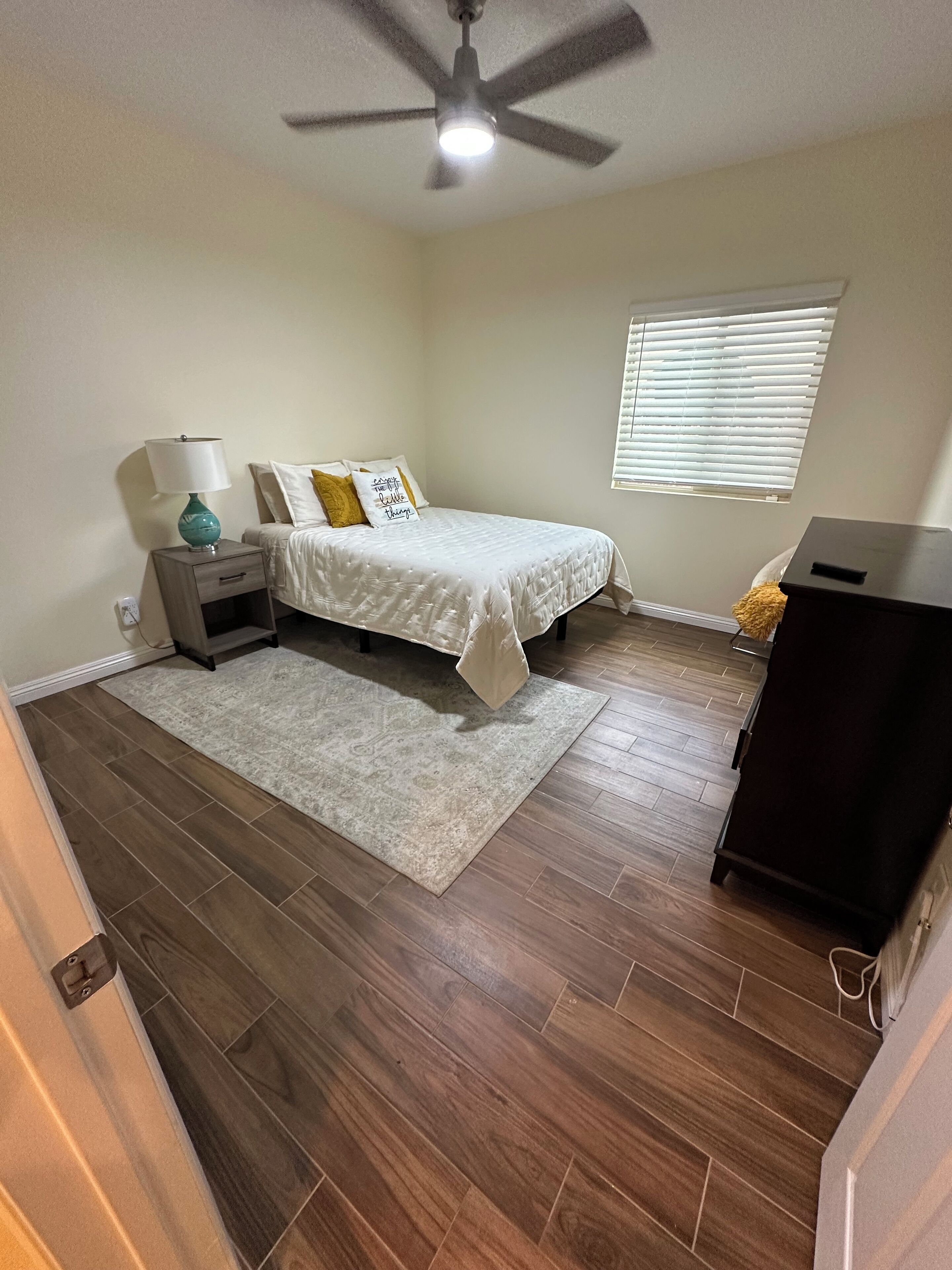 Desk, iron/ironing board, travel crib, free WiFi