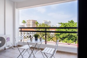 Apartment, 1 Double Bed, Kitchen, City View | Balcony view - Odin 1-Bedroom Apartment in Larnaca (Larnaca)