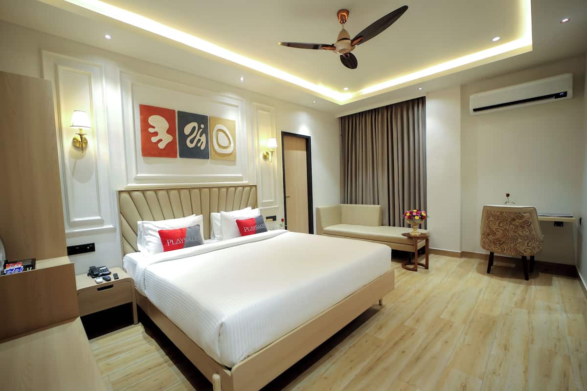 Dobbeltrom – deluxe | Strykejern/-brett og wi-fi (inkludert)