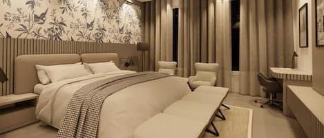 Deluxe Room | Desk, free WiFi