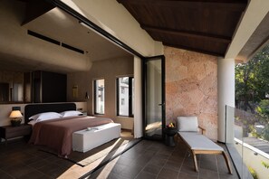 Senior-Doppelzimmer, Bergblick | Balkon