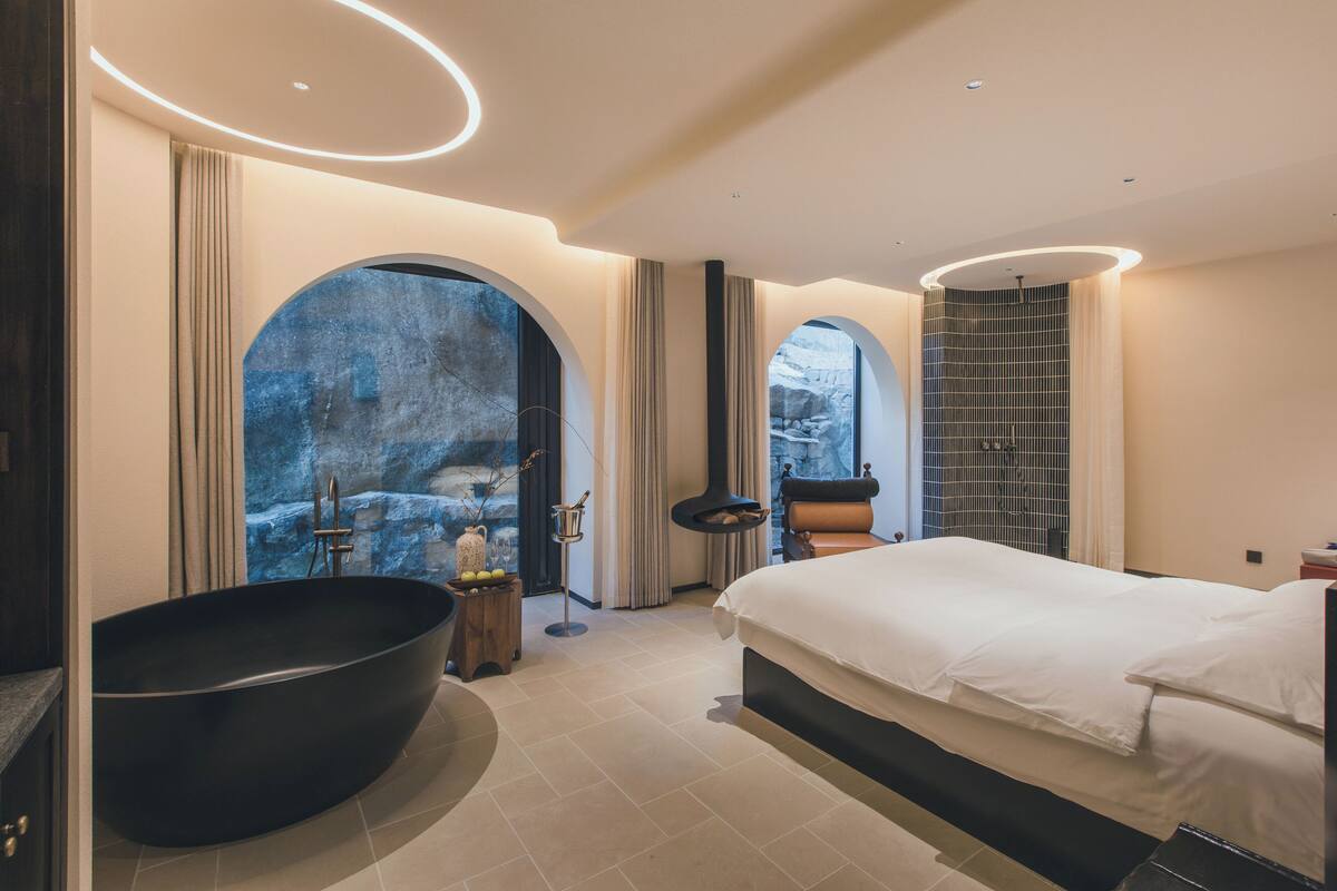 Standard Double Room, Hill View | Minibar (free items), desk, laptop workspace, soundproofing