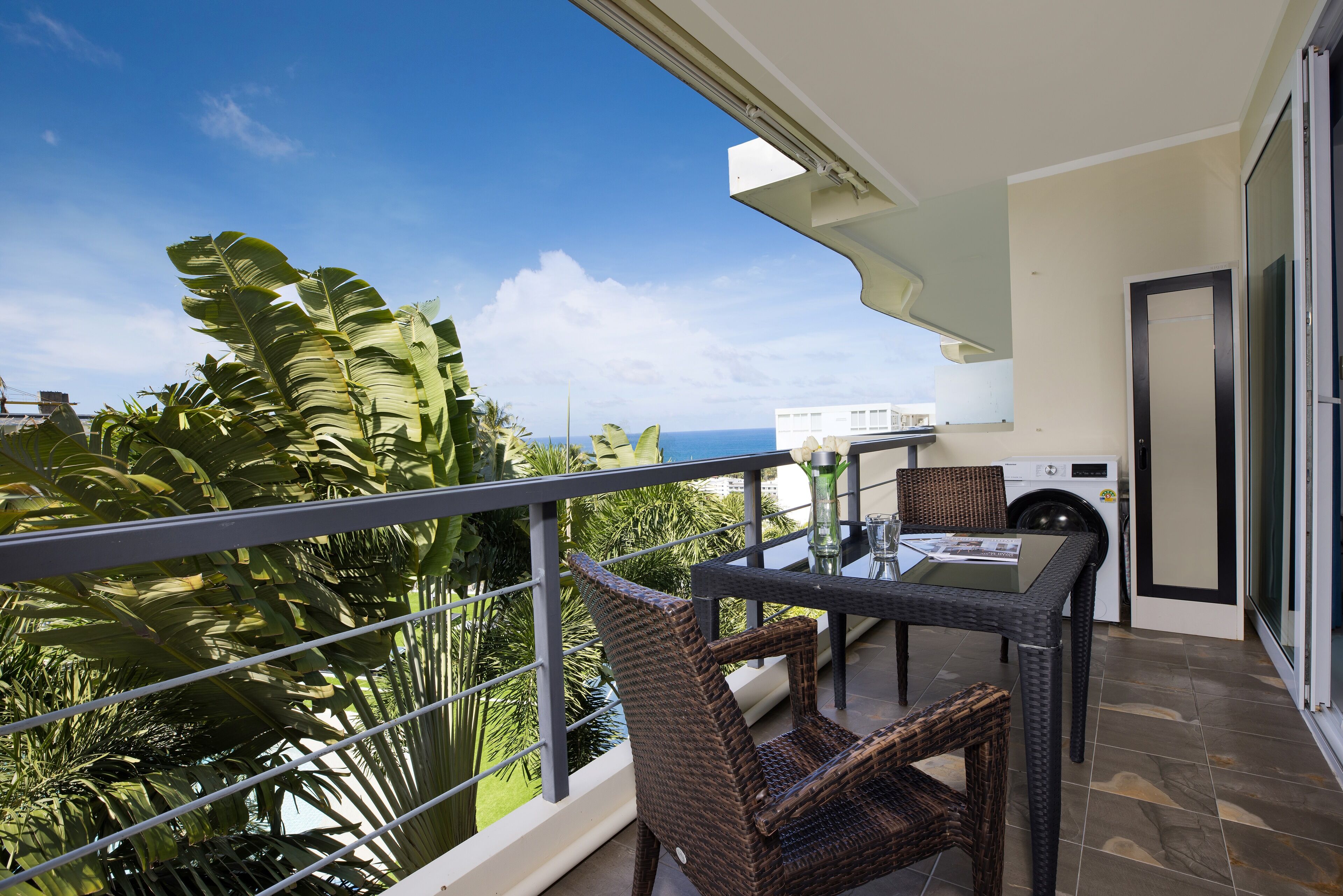 Family Apartment, 2 Bedrooms, Balcony, Sea View | Balcony view