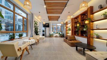 Sala de estar en el lobby