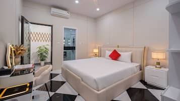 Verduisterende gordijnen, gratis wifi