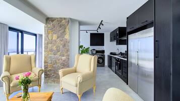 Presidential-Penthouse, Meerblick | Eigene Küche