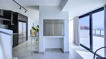 Presidential Penthouse, Ocean View | Living area