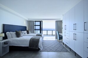 Premier Studio Suite, Ocean View | In-room safe, iron/ironing board, free WiFi, bed sheets