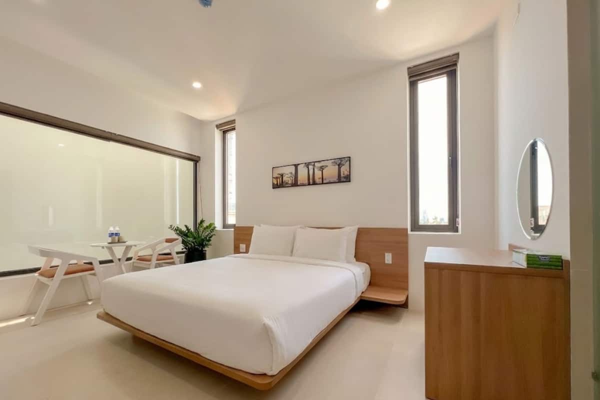 Superior dubbelrum - utsikt mot stranden | Gratis wi-fi