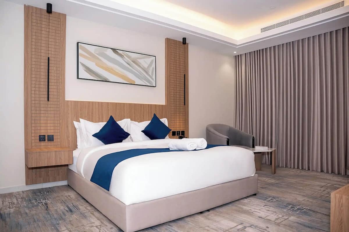 In-room safe, blackout curtains, iron/ironing board, free WiFi