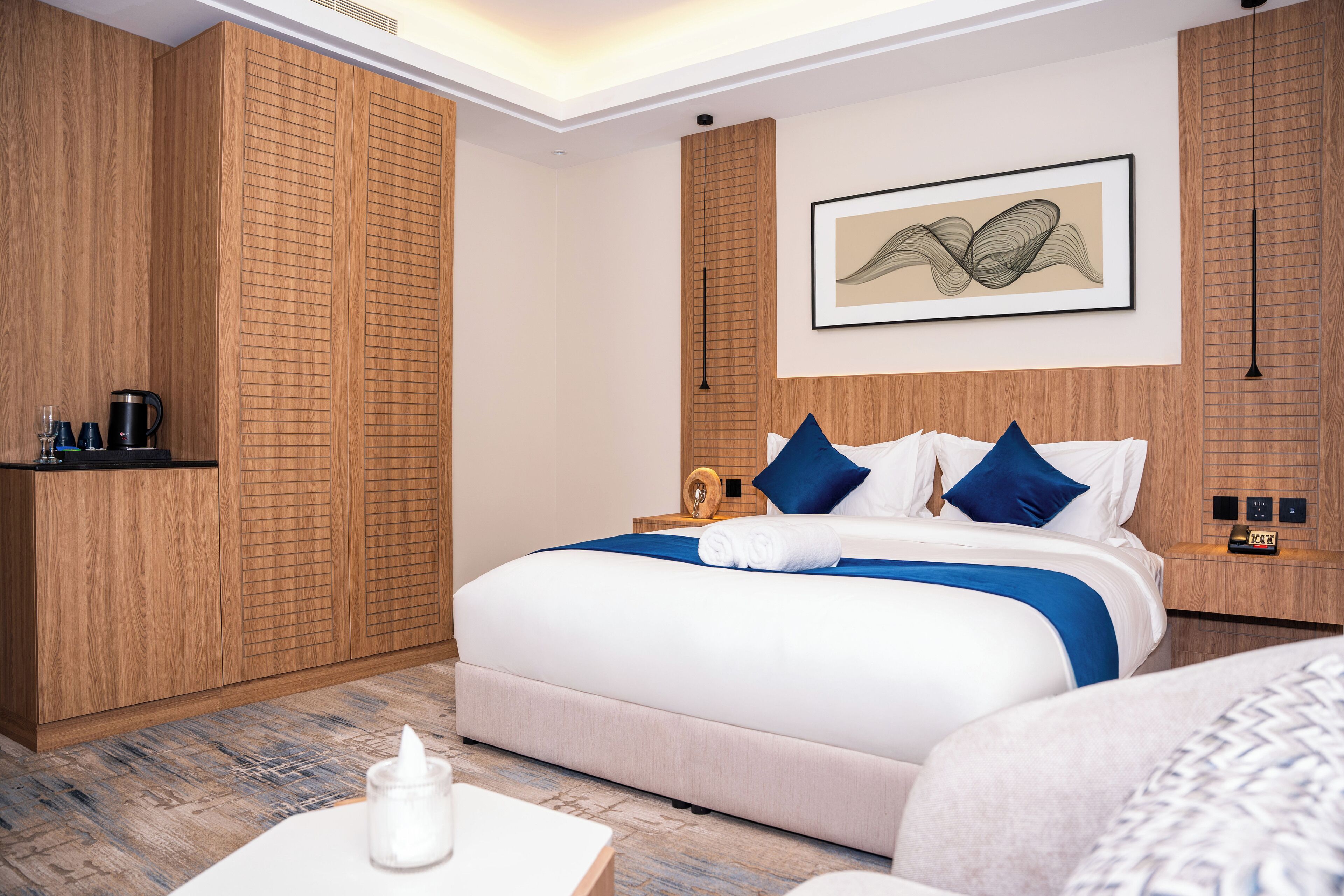 Coffres-forts dans les chambres, rideaux occultants