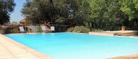 Seasonal outdoor pool