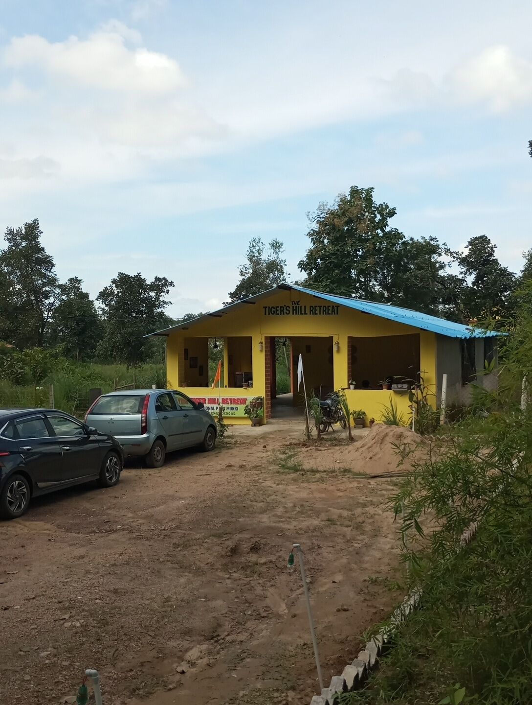 Fachada da propriedade