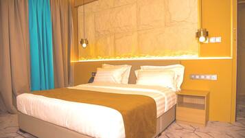 Luxury Suite, Sea View | Iron/ironing board, WiFi (free)