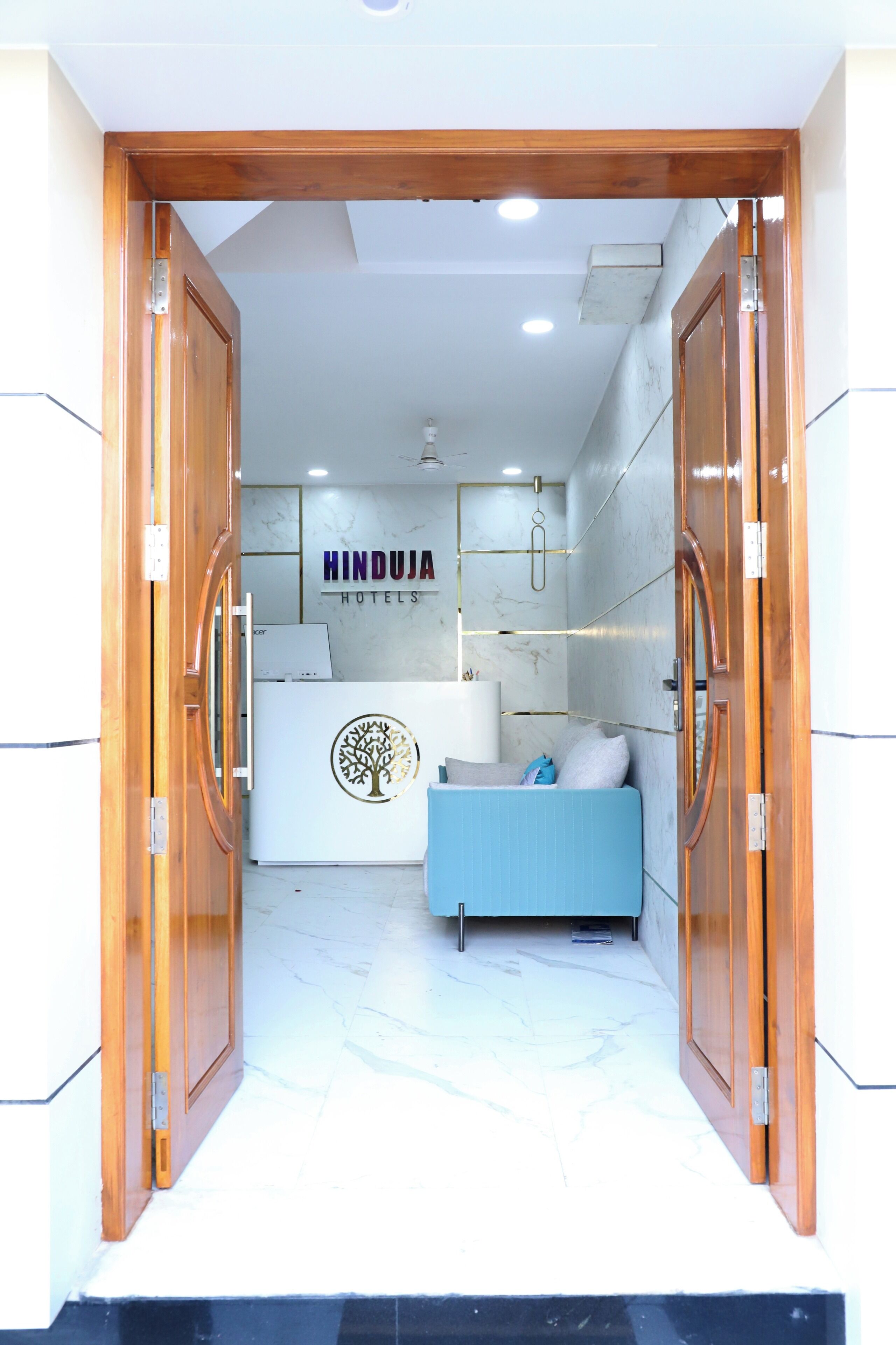 Fassade der Unterkunft