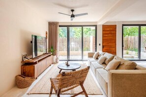 Living area - Luxury Apartment in Aldea Zama! Swim-Up Pool (Tulum)