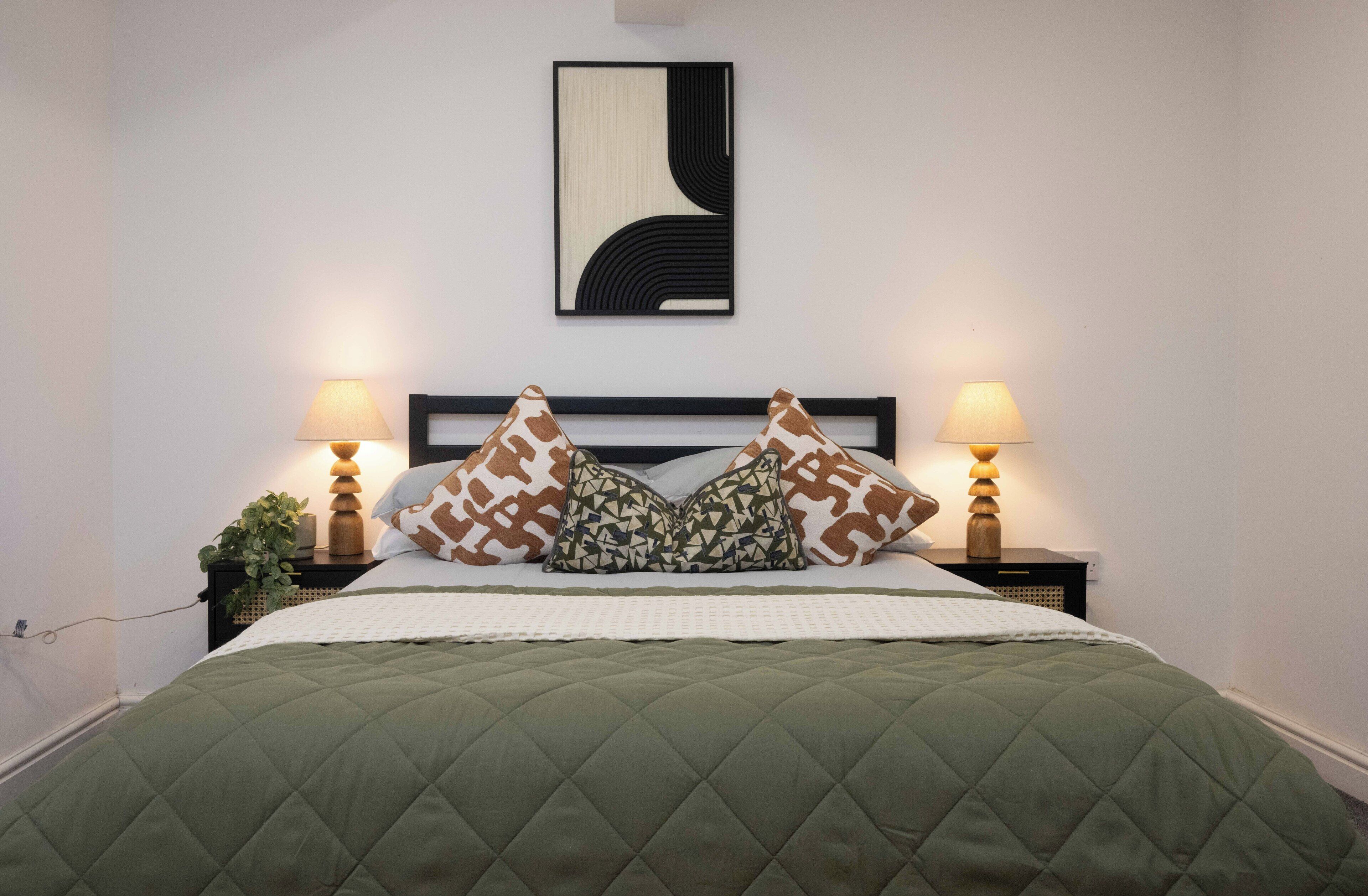 1 Schlafzimmer, Bügeleisen/Bügelbrett