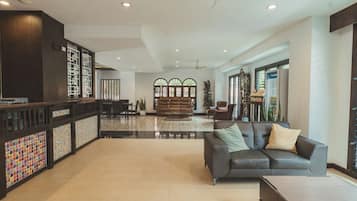 บริเวณนั่งเล่นที่ล็อบบี้