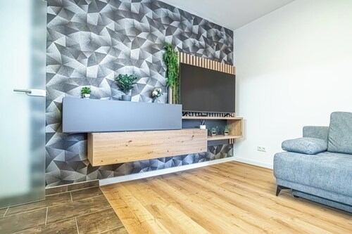 Comfy 1BR 1LR Apt Donaustadt Zones