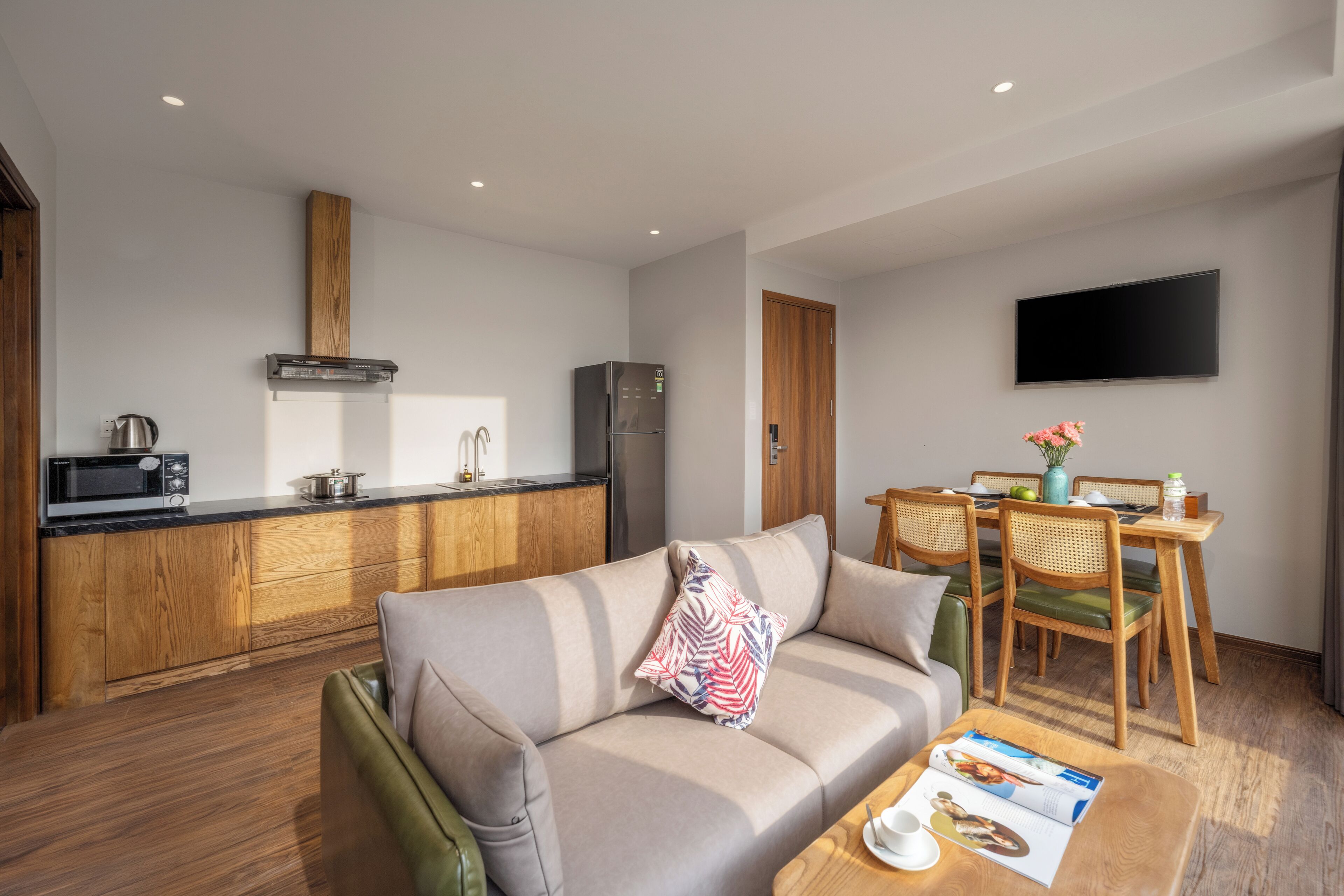 21-Zoll-Flachbildfernseher mit Kabelempfang