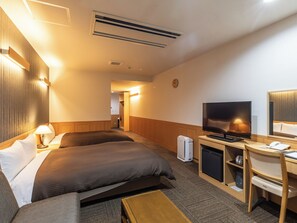 Deluxe Twin Room, Non Smoking | Free WiFi - Awaikeda Ekimae Hotel Eleven (Miyoshi)