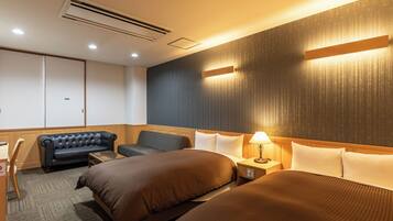 Chambre Deluxe avec lits jumeaux, non-fumeurs | Wi-Fi gratuit