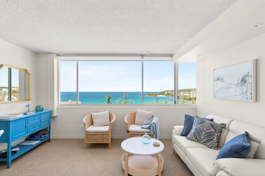 Despierta Frente Al Mar: Apartamento De 1 Dormitorio Con Piscina Y Vistas - Manly