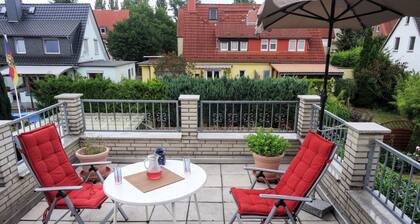 Apartment 'Algetet' mit Gemeinschaftsterrasse, Garten und WLAN