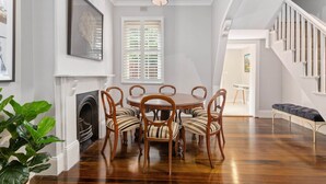 Dining - Spacious Inner-City House with Balcony Views (Millers Point)