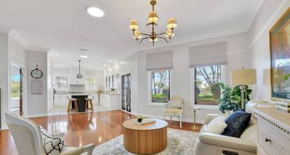 Vaste retraite Ă Toowoomba avec barbecue dans le jardin