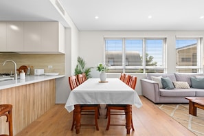 Dining - Seaside Retreat with Parking and Balcony (Newport)