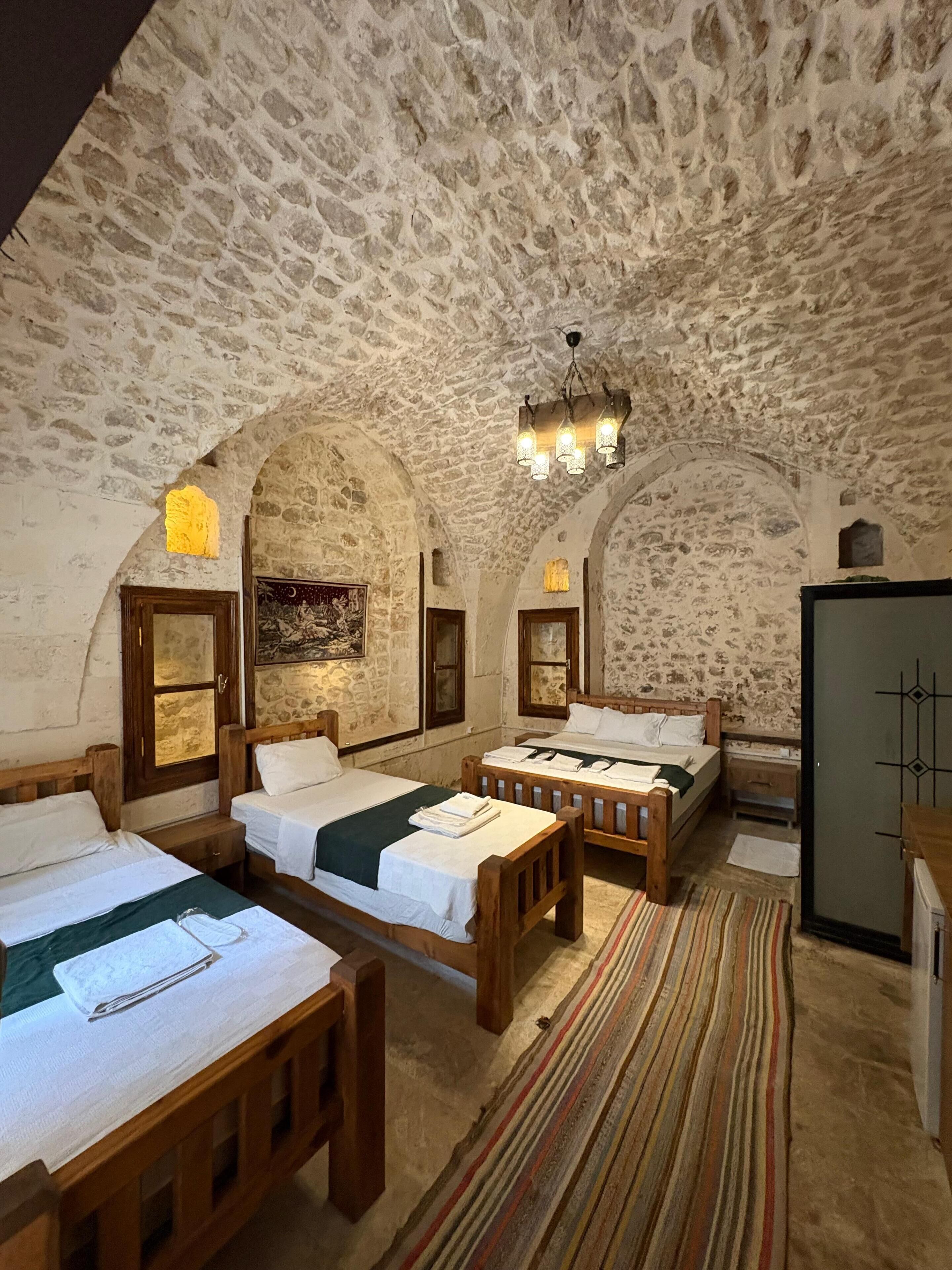 Family Quadruple Room, Garden View | Egyptian cotton sheets, premium bedding, minibar, desk