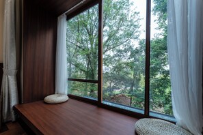 Chambre Signature Double ou avec lits jumeaux, vue parc | Espace de travail pour ordinateur portable, Wi-Fi gratuit