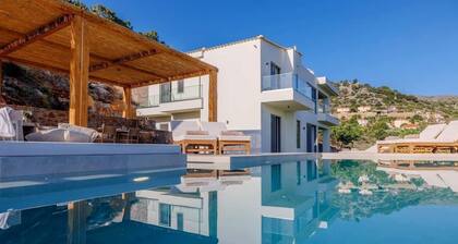 Malia Vista Villa - Private Pool,Panoramic Seaview