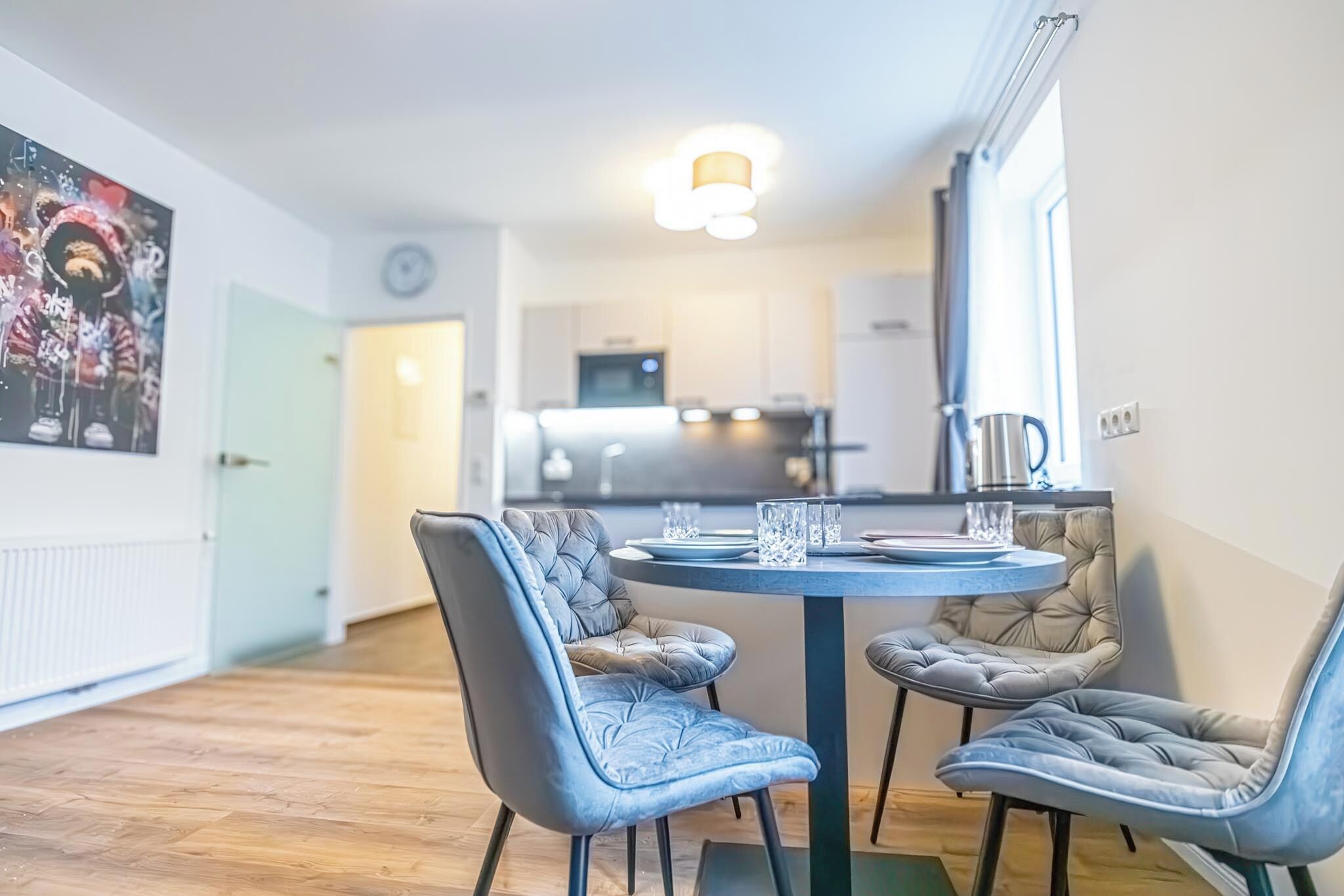 Eenvoudig appartement | Dineerruimte