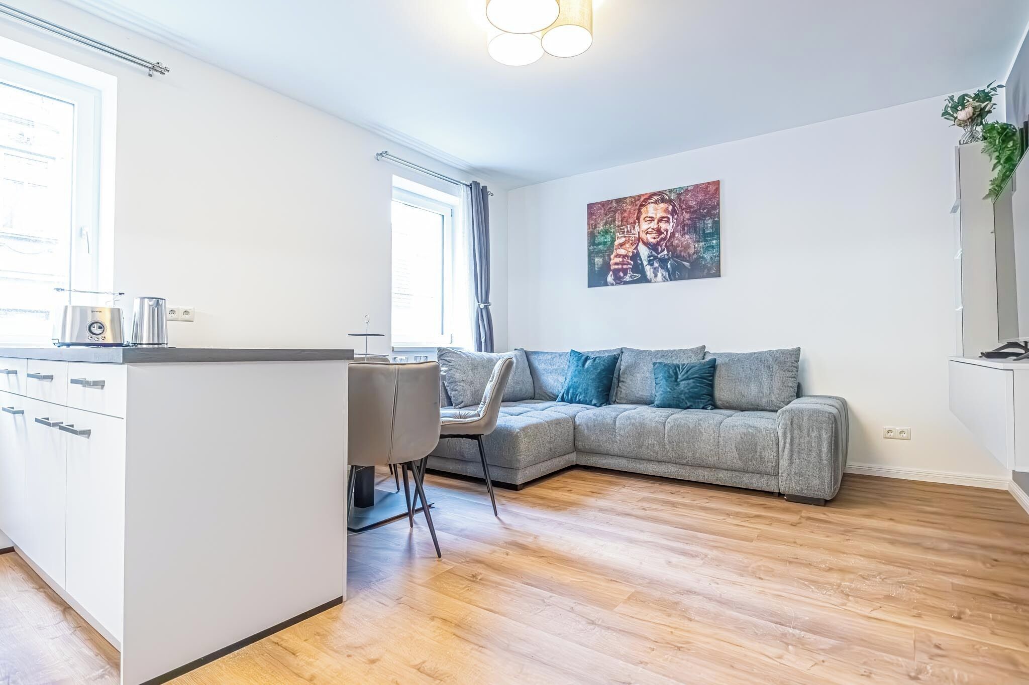 Eenvoudig appartement | Woonkamer