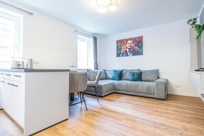 Apartamento básico | Sala de estar
