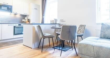 Modern 1BR 1LR Apt Donaustadt Area