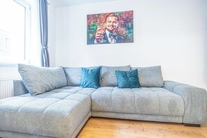 Apartamento básico | Sala de estar