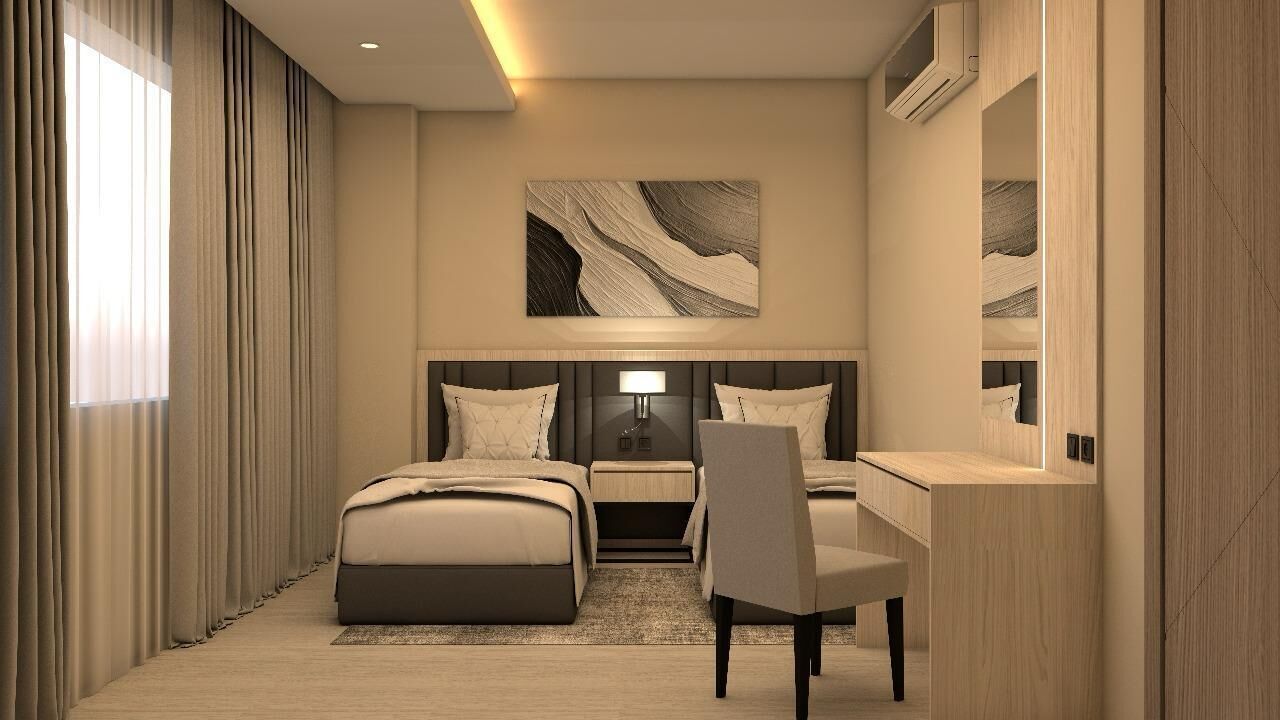 Standard Room | Egyptian cotton sheets, premium bedding, memory-foam beds, minibar