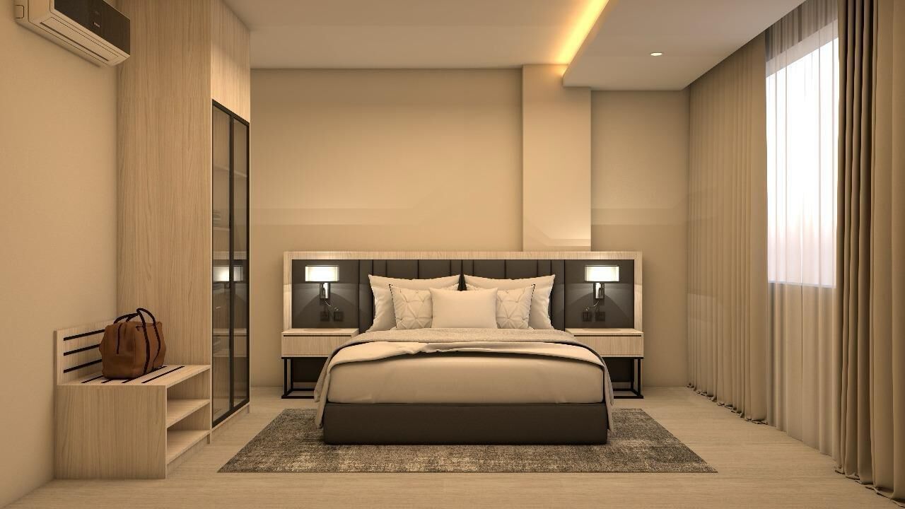 In-room safe, desk, blackout curtains, soundproofing