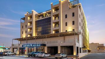 Façade de l’hébergement